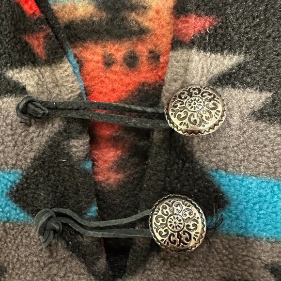 VTG Western Wits Aztec Fleece Pullover - Picture 2 of 9